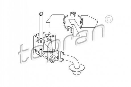 Насос оливний TOPRAN / HANS PRIES 100257