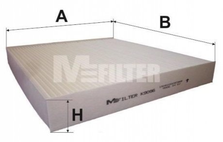 Фільтр салону M-FILTER K9096 (фото 1)