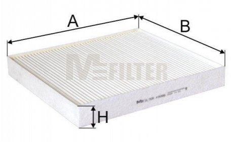 Фільтр салону M-FILTER K9086 (фото 1)