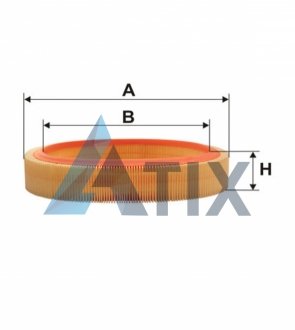 Фільтр повітря WIX FILTERS WA6398