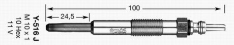 Свеча накала NGK 6416