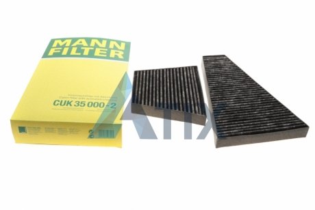 Фільтр салону (к-кт) -FILTER CUK 35 000-2 MANN CUK35000-2