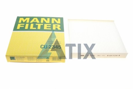 Фільтр салону -FILTER CU 2345 MANN CU2345
