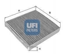 Фільтр, повітря у внутрішній простір UFI 54.136.00