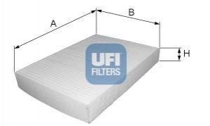 Фiльтр салону UFI 53.214.00