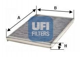 Фільтр, повітря у внутрішній простір UFI 54.128.00 (фото 1)