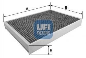 Фiльтр салону UFI 54.293.00