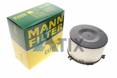 Фільтр салону -FILTER CU 1738 MANN CU1738