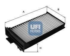 Фільтр, повітря у внутрішній простір UFI 53.330.00 (фото 1)