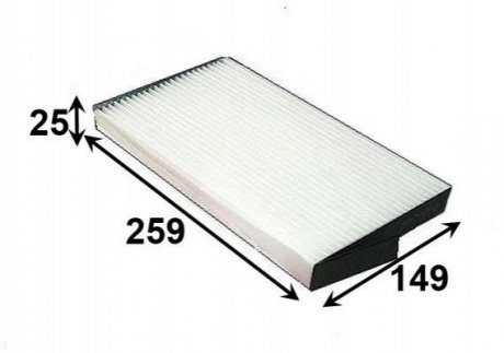 Фильтр салона JS ASAKASHI AC2511