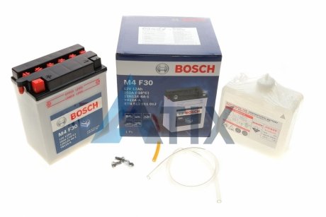 Акумулятор мото 12В/12Ач/160А BOSCH 0 092 M4F 300