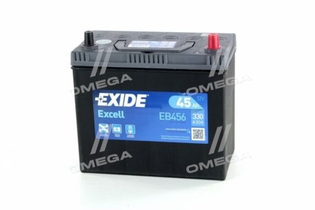 Аккумулятор EXIDE EB456 (фото 1)