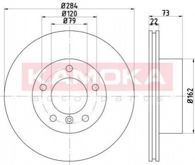 BRAKE DISC KAMOKA 103231 (фото 1)