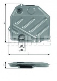 Фильтр акп MAHLE / KNECHT HX48