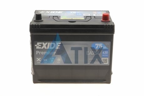 Аккумулятор EXIDE EA754 (фото 1)