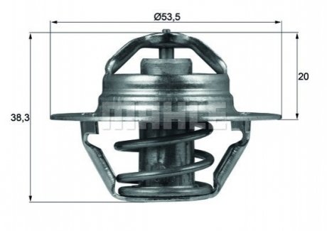 Термостат MAHLE / KNECHT TX 88 88D