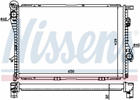 Теплообменник NISSENS 60603A (фото 1)