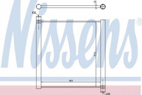 Радiатор NISSENS 68451