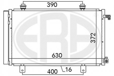 Радіатор ERA 667035