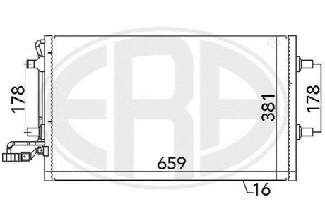 Радіатор ERA 667027