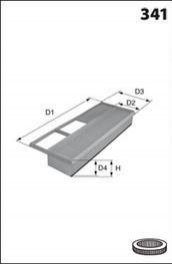 Фильтр MECAFILTER ELP9141