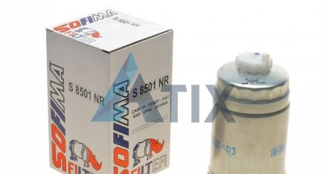 Фільтр паливний OPEL/SCANIA/FIAT 2,0-15 88-96 SOFIMA S 8501 NR (фото 1)