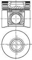 Поршень в комплекті на 1 циліндр, 2-й ремонт (+0,60) NURAL 87-854708-00