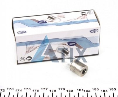 Автолампа R10W BA15s 10 W прозрачная MAGNETI MARELLI 004009100000