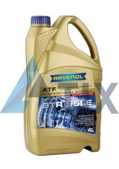 Трансмиссионное масло ATF BTR 95LE синтетическое 4 л RAVENOL 1211116004