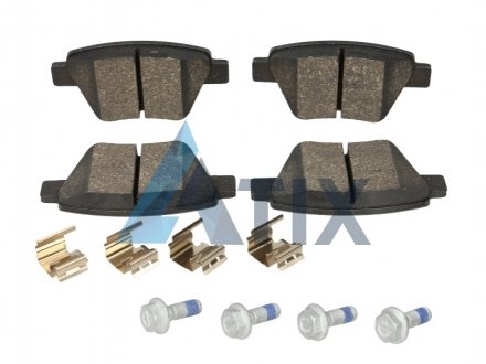 Колодки гальмівні дискові керамічні, к-кт ATE 13047038582 (фото 1)