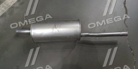 Глушитель (задняя часть) алюминизированная сталь Dacia Logan Mcv, Van 1.4, 1.6 MPI Polmostro POLMOSTROW 02.10