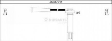 Комплект высоковольтных проводов SUBARU EJ25T NIPPARTS J5387011