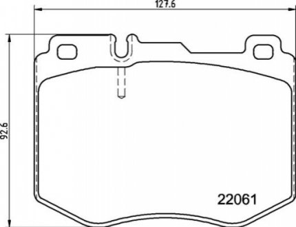 ГАЛЬМВН КОЛОДКИ ДИСКОВ BREMBO P50145