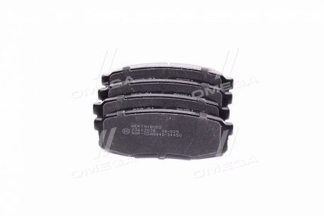 Колодки тормозные дисковые задние TOYOTA LAND CRUISER 200 08- JAKOPARTS J3612038