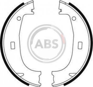 Комплект тормозных колодок, стояночная тормозная система A.B.S. 8950