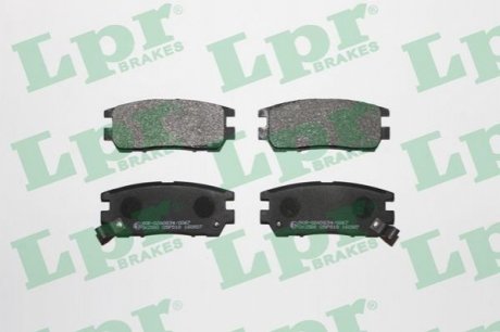 Дисковые тормозные колодки, комплект LPR 05P518