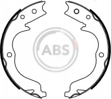 Комплект тормозных колодок, стояночная тормозная система A.B.S. 9235 (фото 1)