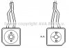 Радіатор масляний VARIOUS AUDI/VW/SEAT/FORD (Ava) AVA COOLING VN3106 (фото 3)