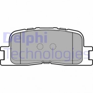 Комплект тормозных колодок Delphi LP2703