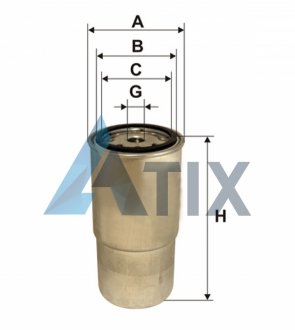 Фільтр палив. (вир-во -FILTERS) WIX FILTERS WF8305 (фото 1)