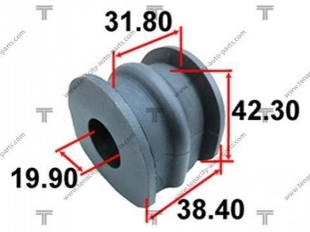 Втулка переднього стабілізатора TENACITY ASBNI1012 (фото 1)