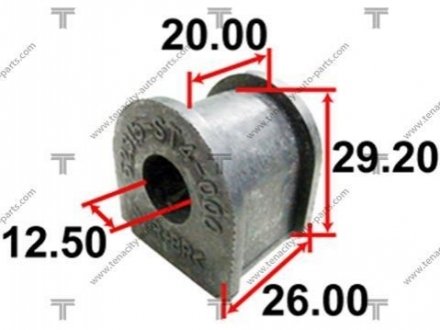Втулка заднього стабілізатора TENACITY ASBHO1010 (фото 1)