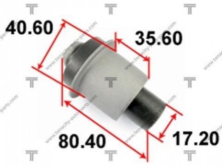 Сайлентблок подрамника задний TENACITY AAMNI1056