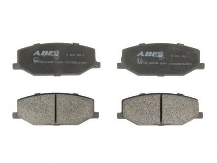 Комплект тормозных колодок ABE C18003ABE