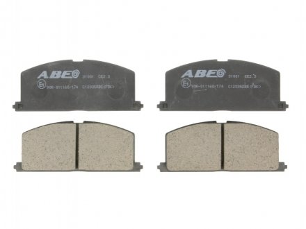 Комплект тормозных колодок ABE C12035ABE (фото 1)