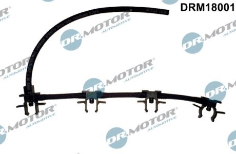 Шланг обратки, 1.9dCi 01- DR.MOTOR DRM18001 (фото 1)