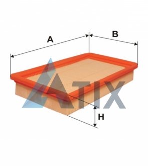 Фільтр повітря WIX FILTERS WA6186