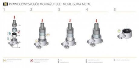 Гильза TEDGUM TED80719