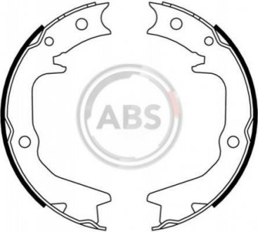 Колодка гальм. барабан. MITSUBISHI GALANT задн. (ABS) A.B.S. 9181 (фото 1)