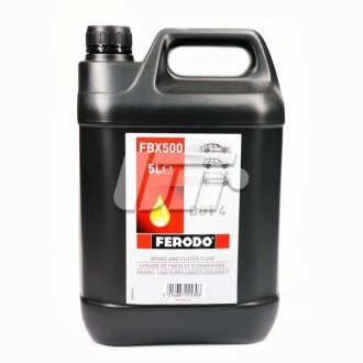 ТОРМОЗНАЯ ЖИДКОСТЬ 5L цена за литр FERODO FBX500